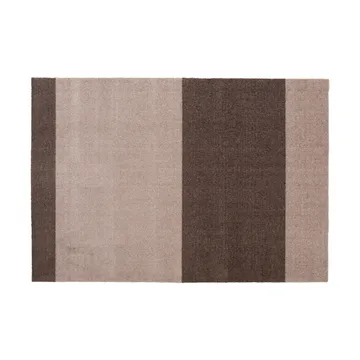 Chodnik Stripes pasy poziome - Sand-brown, 90x130 cm - tica copenhagen
