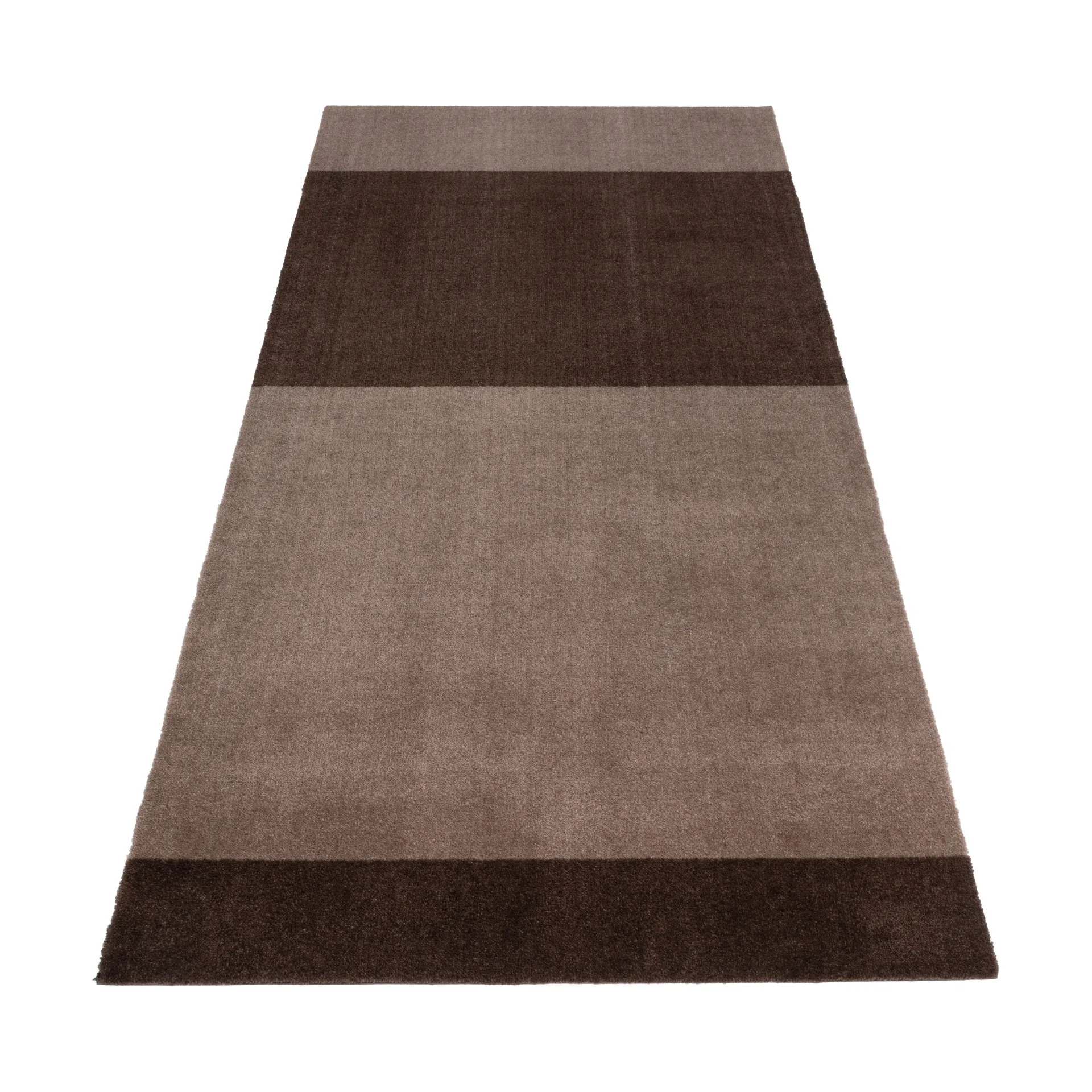 Chodnik Stripes pasy poziome, Sand-brown, 90x200 cm tica copenhagen