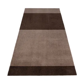 Chodnik Stripes pasy poziome - Sand-brown, 90x200 cm - tica copenhagen