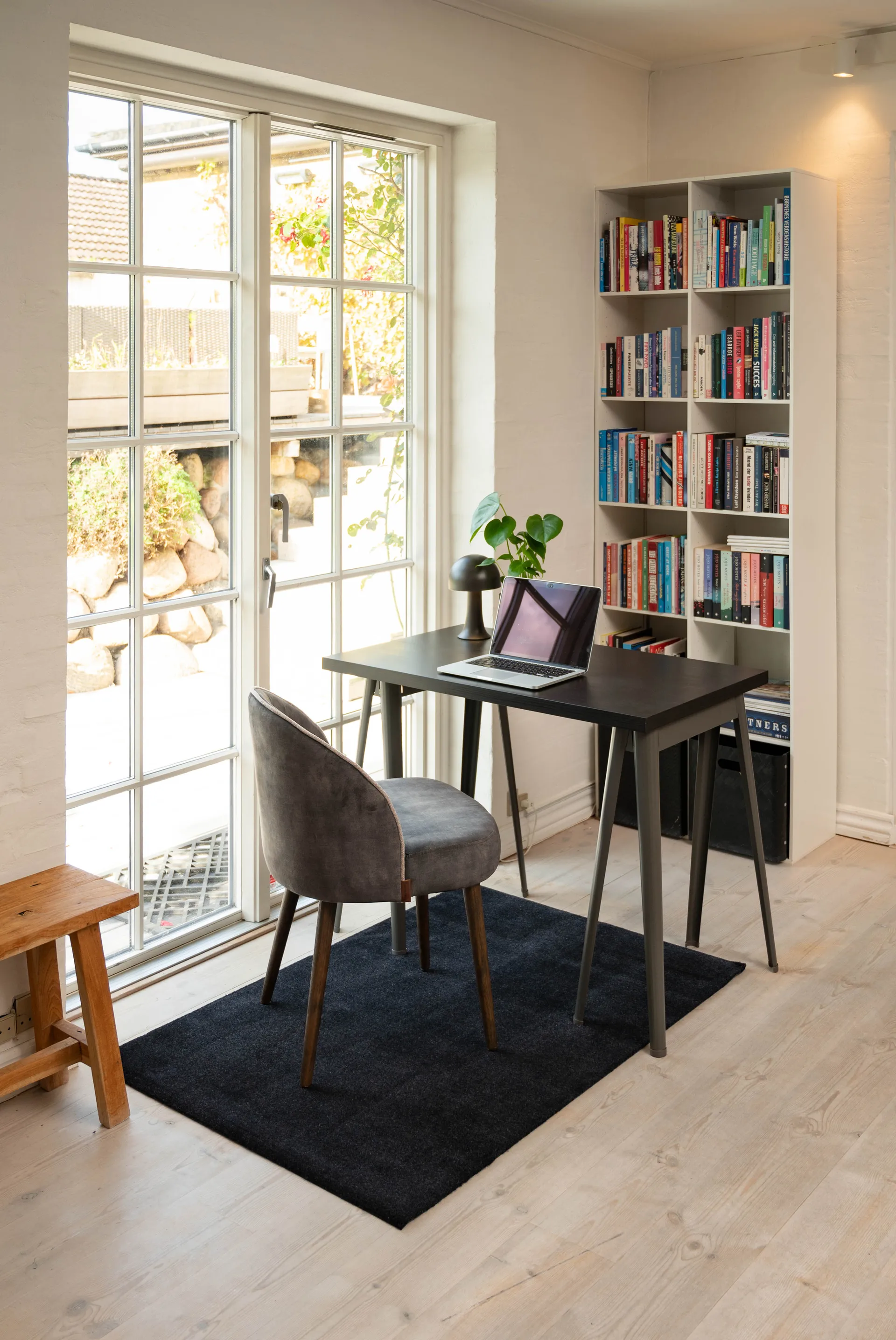 Chodnik Unicolor, Black, 90x130 cm tica copenhagen