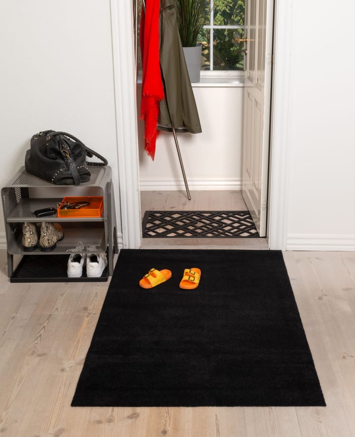 Chodnik Unicolor, Black, 90x130 cm tica copenhagen
