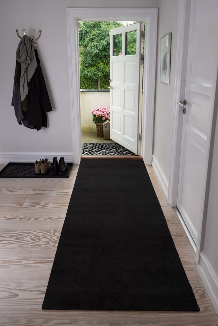 Chodnik Unicolor, Black, 90x200 cm tica copenhagen