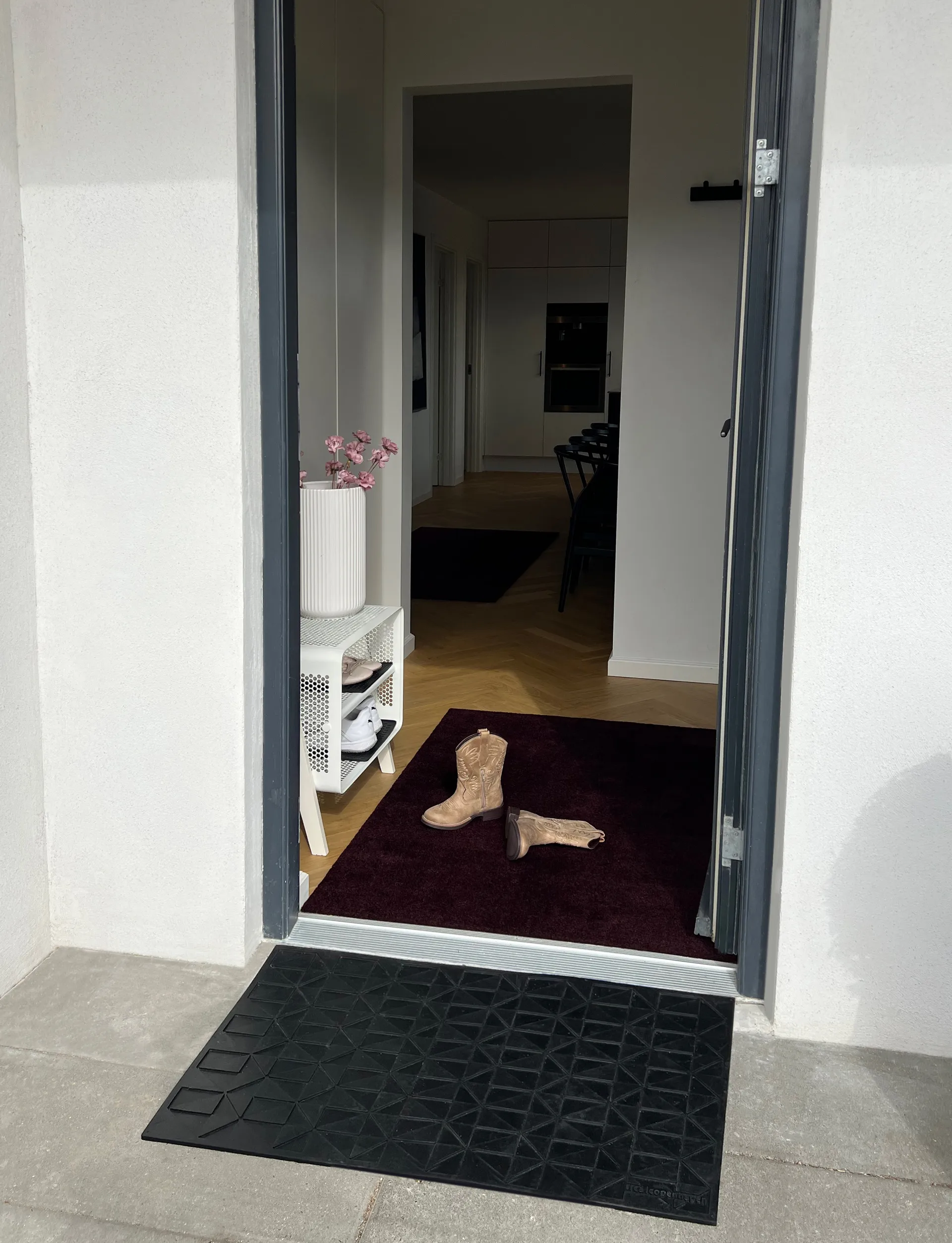 Chodnik Unicolor, Bordeaux, 90x130 cm tica copenhagen