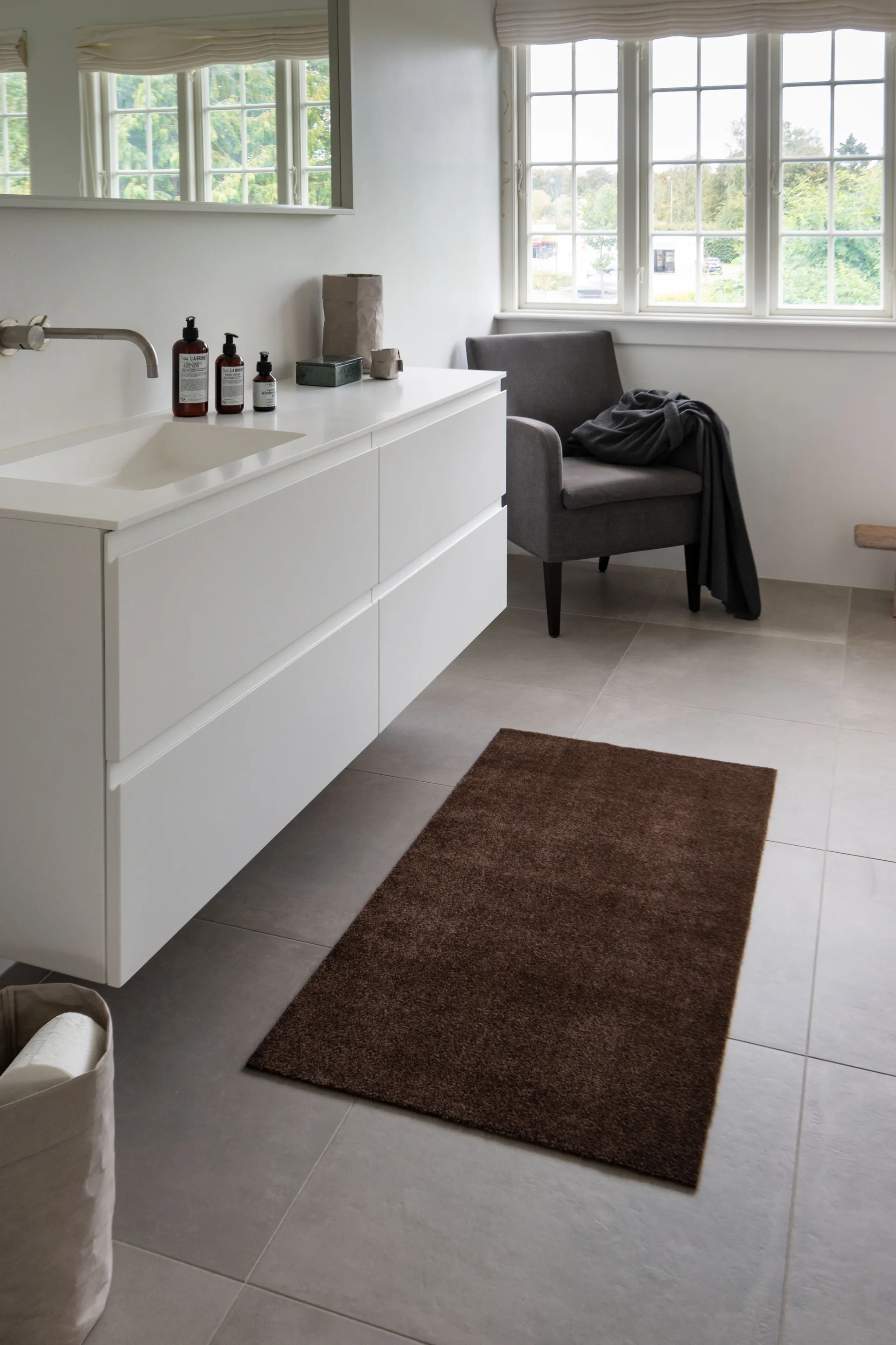 Chodnik Unicolor, Brown, 67x120 cm tica copenhagen