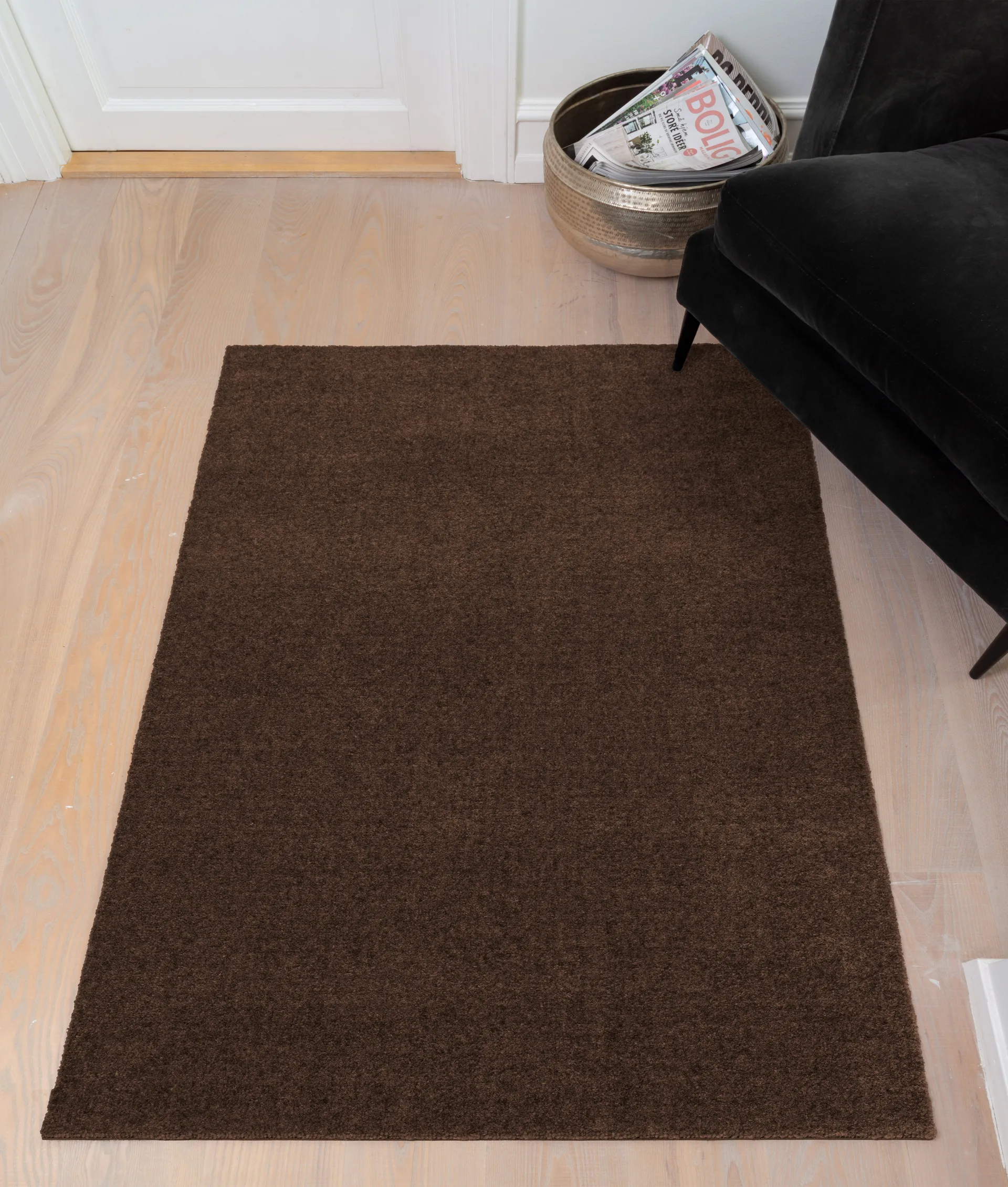Chodnik Unicolor, Brown, 90x130 cm tica copenhagen