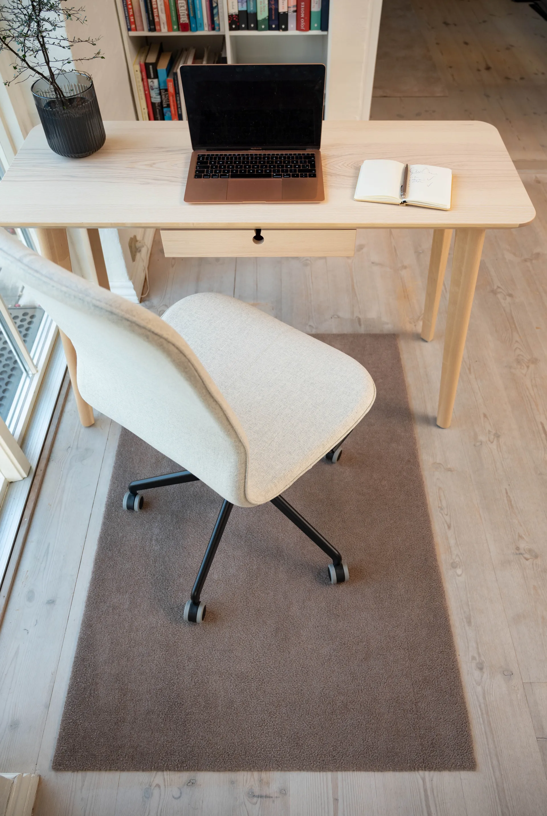 Chodnik Unicolor, Sand, 90x130 cm tica copenhagen