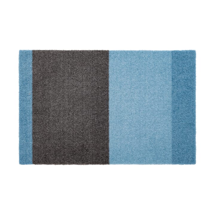 Wycieraczka Stripes by tica, pasy poziome - Blue-steel grey, 40x60 cm - tica copenhagen