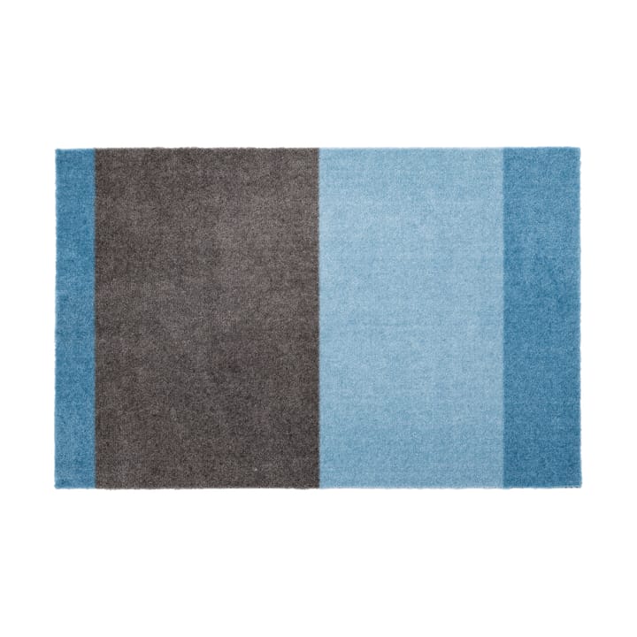 Wycieraczka Stripes by tica, pasy poziome - Blue-steel grey, 60x90 cm - Tica copenhagen