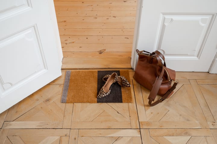 Wycieraczka Stripes by tica, pasy poziome, Dijon-brown-sand, 40x60 cm tica copenhagen