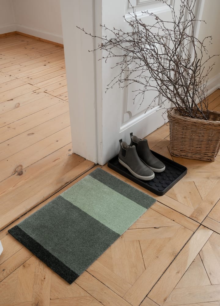 Wycieraczka Stripes by tica, pasy poziome, Green, 40x60 cm tica copenhagen