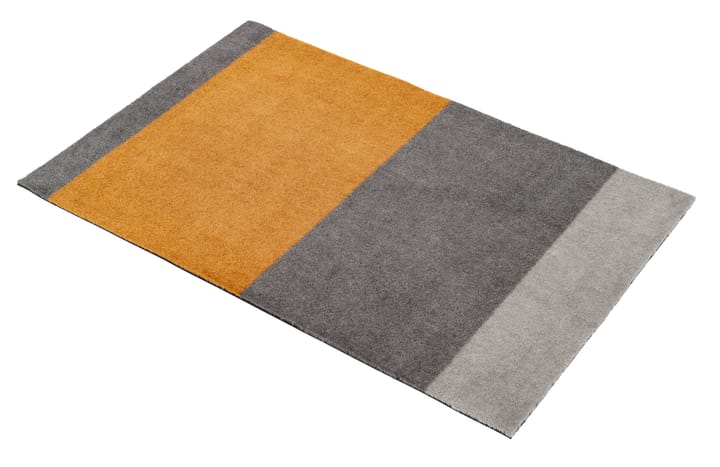 Wycieraczka Stripes by tica, pasy poziome - grey-grey-dijon, 60x90 cm - tica copenhagen