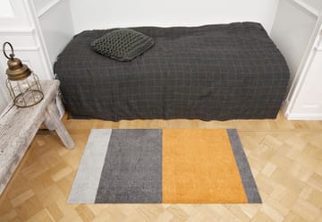 Wycieraczka Stripes by tica, pasy poziome - Grey-grey-dijon, 60x90 cm - tica copenhagen