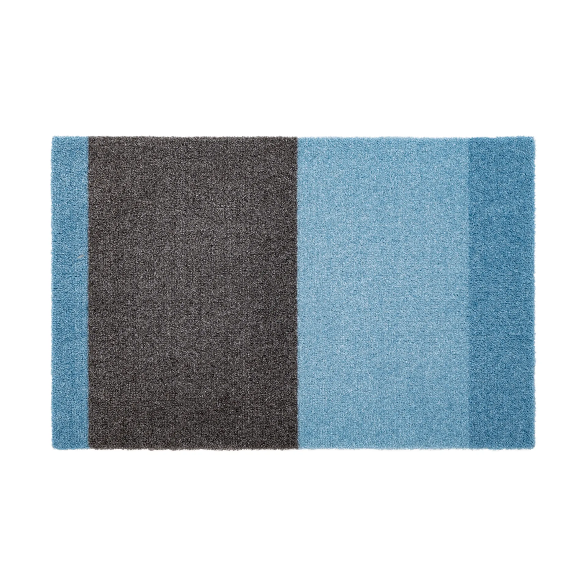Wycieraczka Stripes pasy poziome, Blue-steel grey, 40x60 cm tica copenhagen