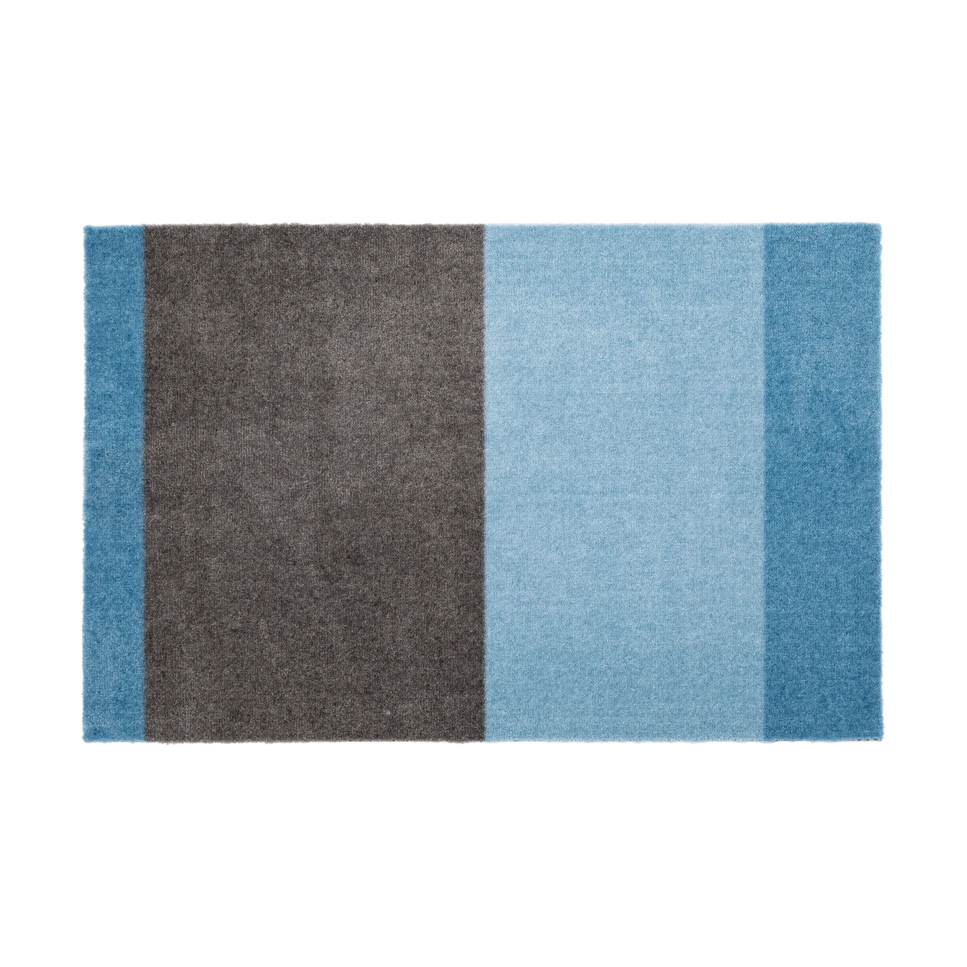 Wycieraczka Stripes pasy poziome, Blue-steel grey, 60x90 cm tica copenhagen