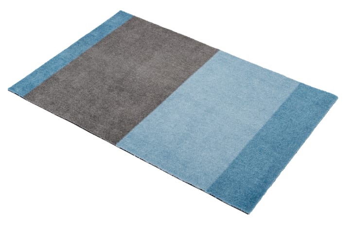 Wycieraczka Stripes pasy poziome, Blue-steel grey, 60x90 cm tica copenhagen