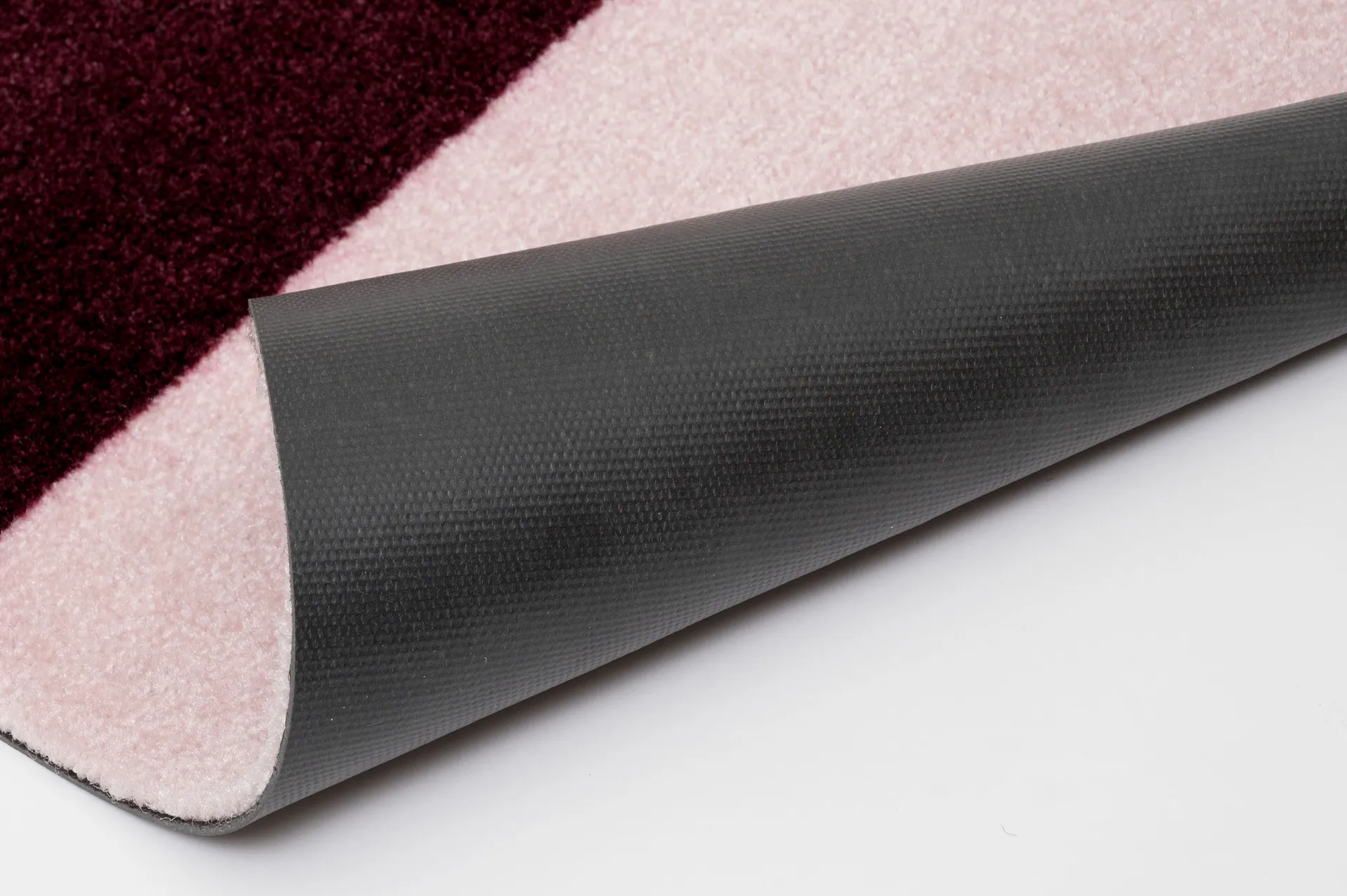 Wycieraczka Stripes pasy poziome, Bordeaux-rose-sand, 60x90 cm tica copenhagen