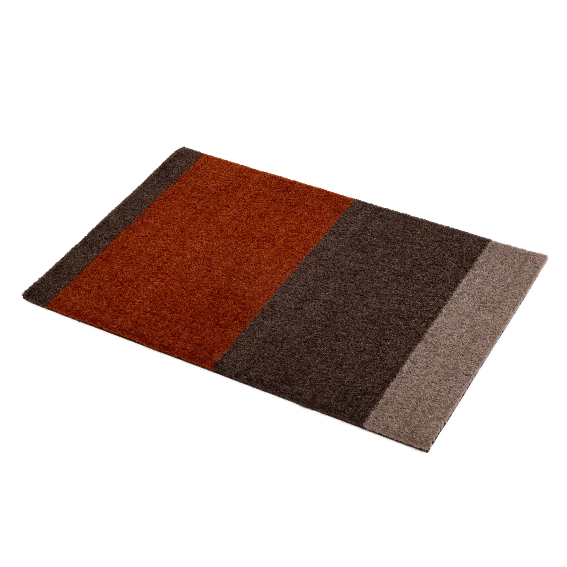 Wycieraczka Stripes pasy poziome, Brown-terrakotta, 40x60 cm tica copenhagen
