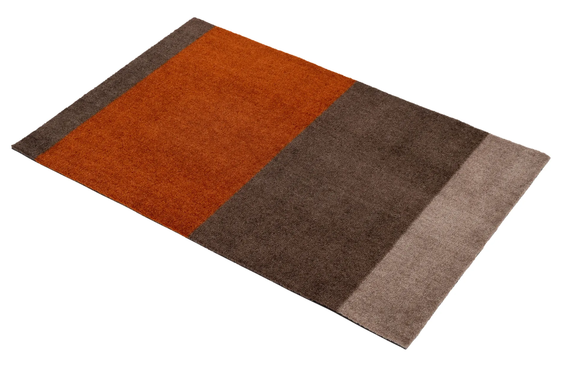 Wycieraczka Stripes pasy poziome, Brown-terrakotta, 60x90 cm tica copenhagen