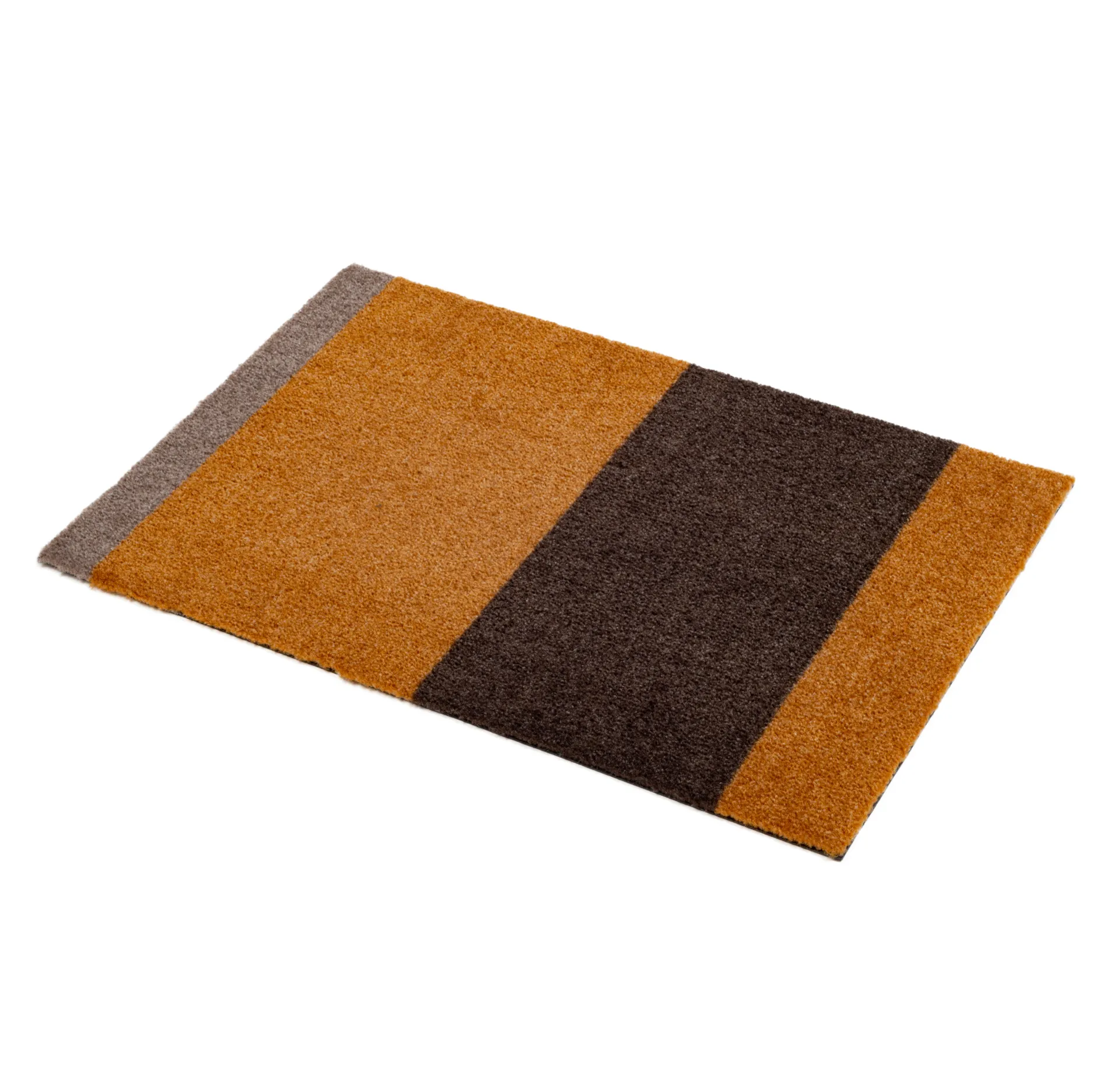 Wycieraczka Stripes pasy poziome, Dijon-brown-sand, 40x60 cm tica copenhagen