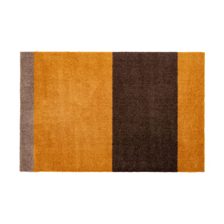 Wycieraczka Stripes pasy poziome - Dijon-brown-sand, 60x90 cm - Tica copenhagen