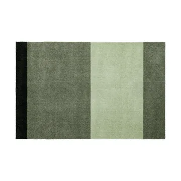 Wycieraczka Stripes pasy poziome - Green, 60x90 cm - tica copenhagen