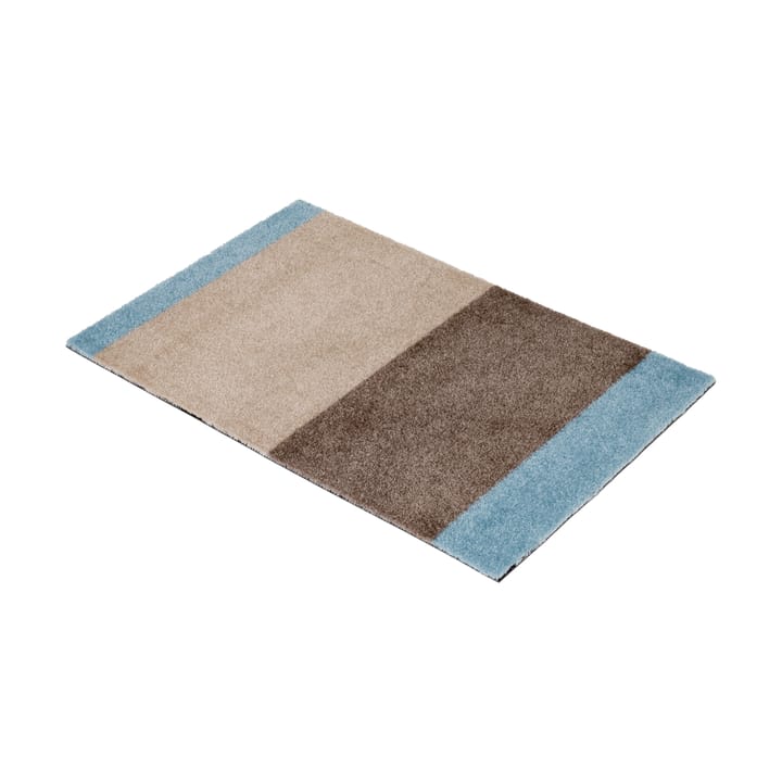 Wycieraczka Stripes pasy poziome, Ivory-sand-blue, 40x60 cm tica copenhagen