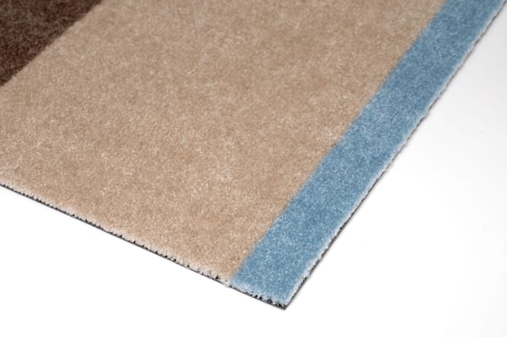 Wycieraczka Stripes pasy poziome, Ivory-sand-blue, 60x90 cm tica copenhagen