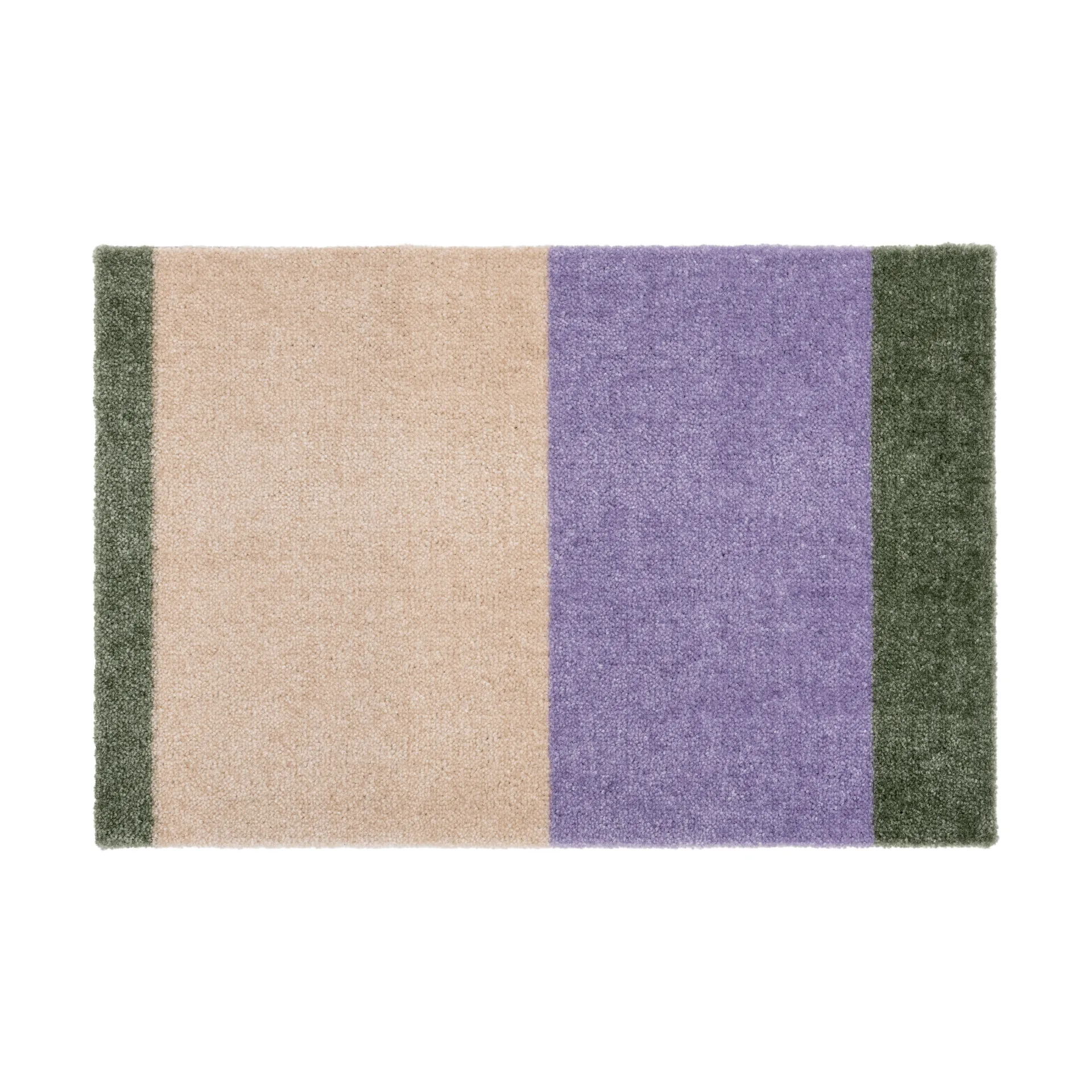 Wycieraczka Stripes pasy poziome, Lilac-ivory-green, 40x60 cm tica copenhagen