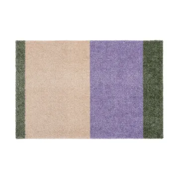Wycieraczka Stripes pasy poziome - Lilac-ivory-green, 40x60 cm - tica copenhagen