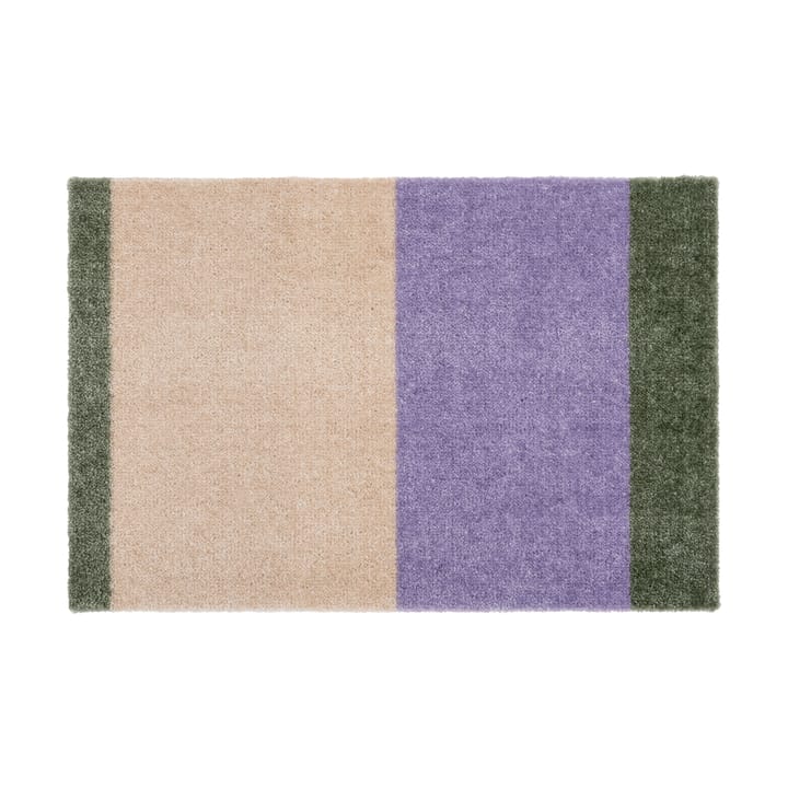 Wycieraczka Stripes pasy poziome - Lilac-ivory-green, 40x60 cm - Tica copenhagen