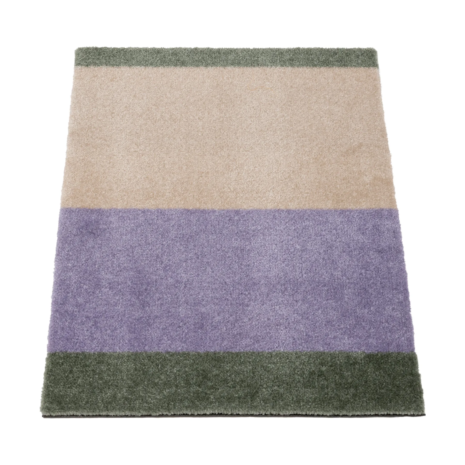 Wycieraczka Stripes pasy poziome, Lilac-ivory-green, 40x60 cm tica copenhagen