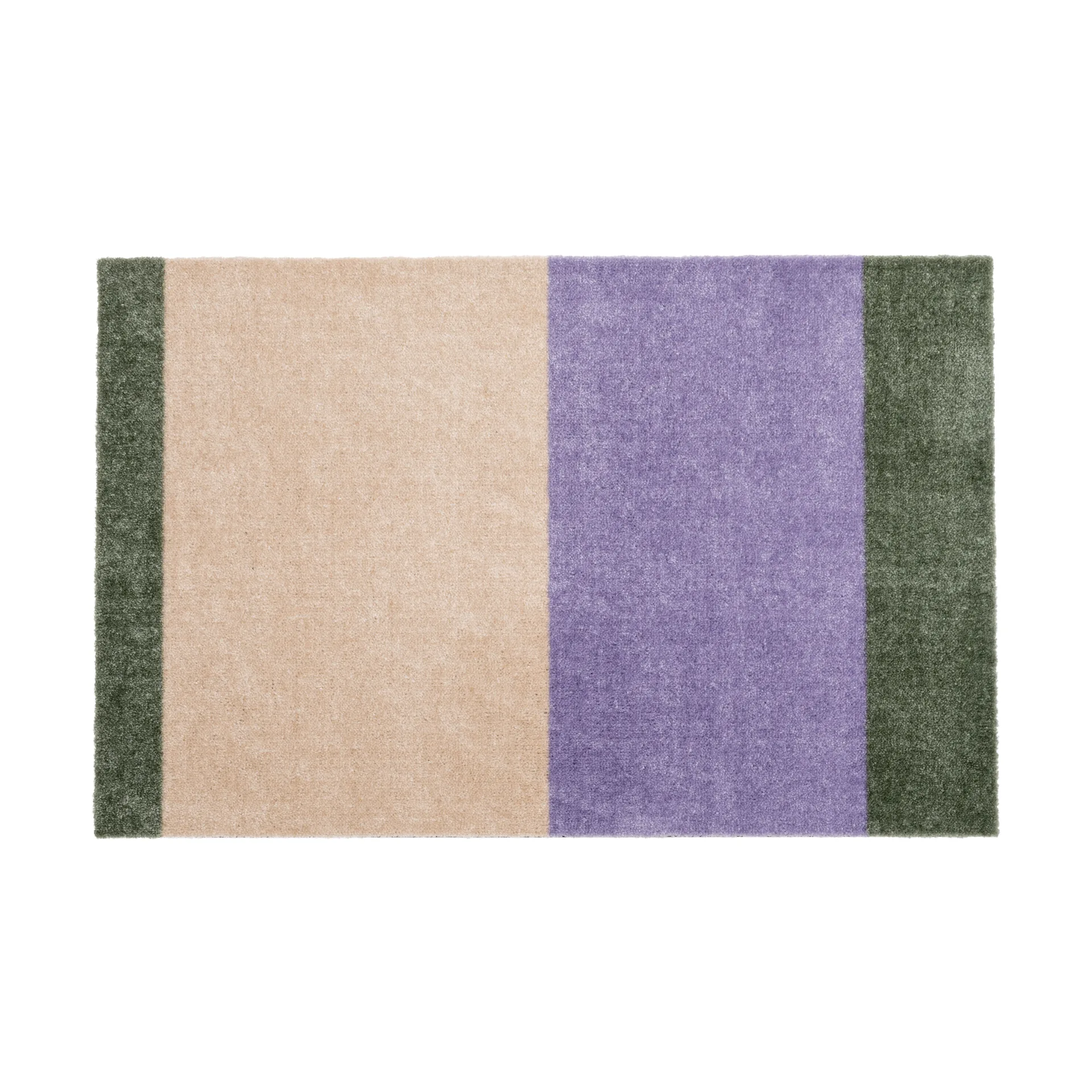 Wycieraczka Stripes pasy poziome, Lilac-ivory-green, 60x90 cm tica copenhagen