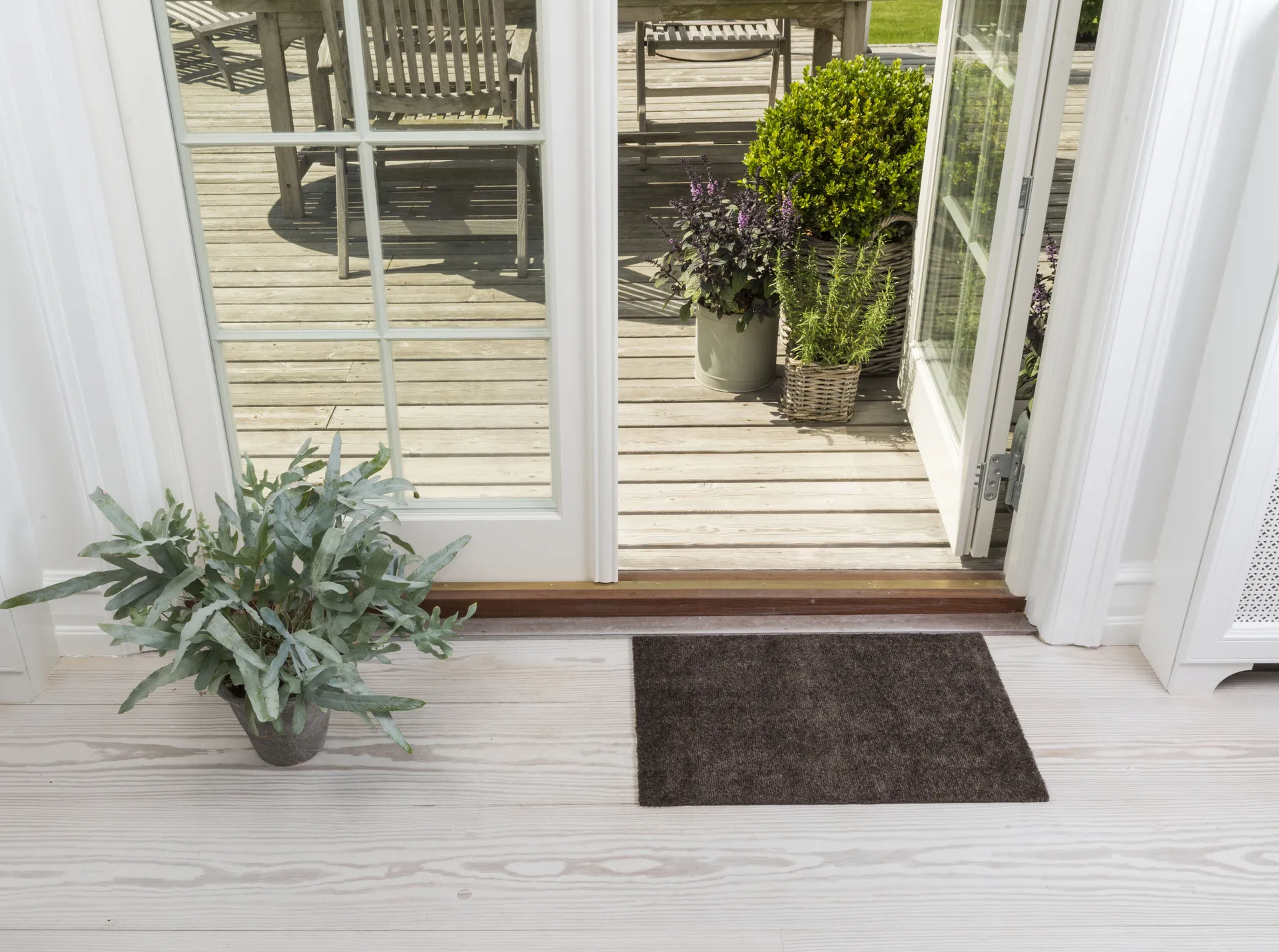 Wycieraczka Unicolor, Brown, 40x60 cm tica copenhagen