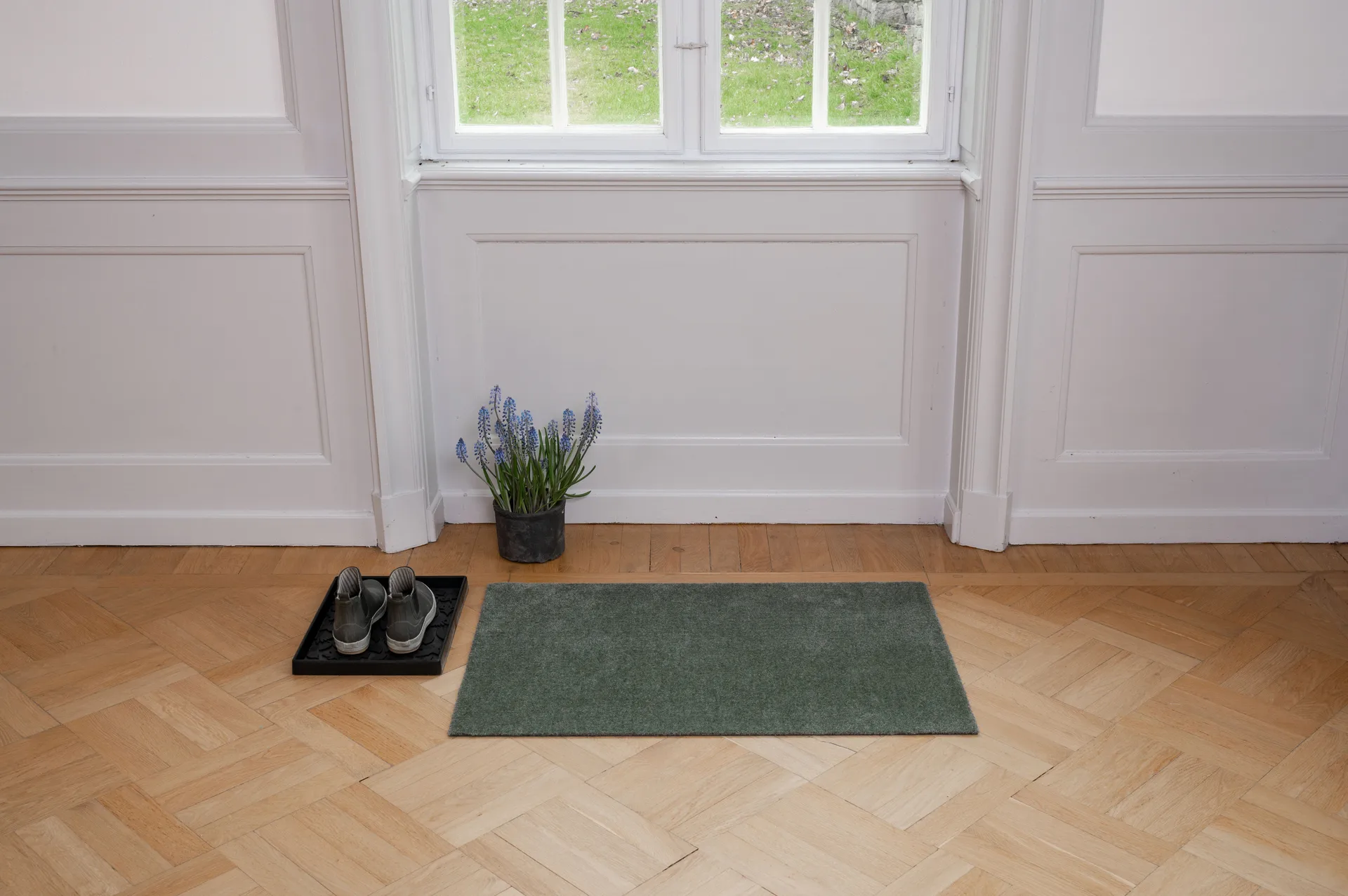 Wycieraczka Unicolor, Dusty green, 60x90 cm tica copenhagen