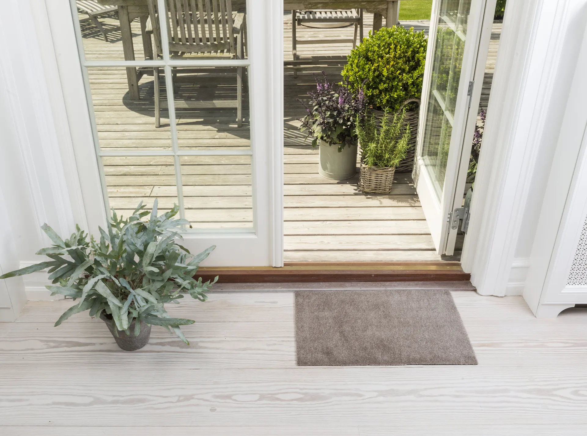 Wycieraczka Unicolor, Sand, 40x60 cm tica copenhagen