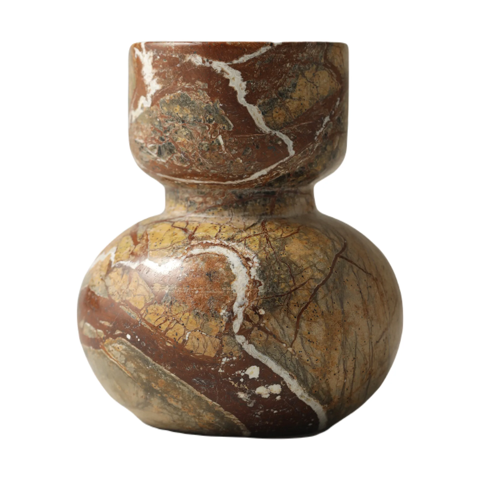 Asker świecznik 10 cm, Red Tinted