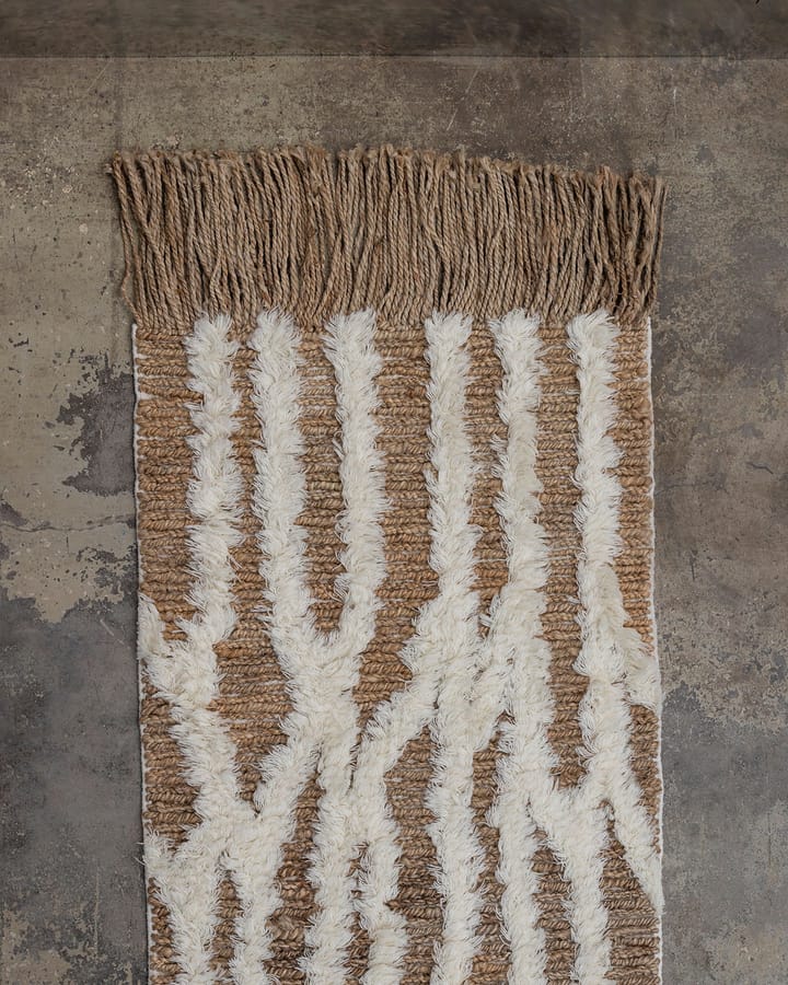 Chodnik jutowy Wahl 80x300 cm, Brown-offwhite Tinted
