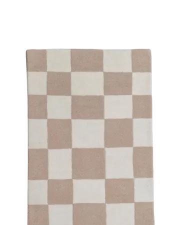 Chodnik wełniany Hafstrom 80x350 cm - Beige-white - Tinted