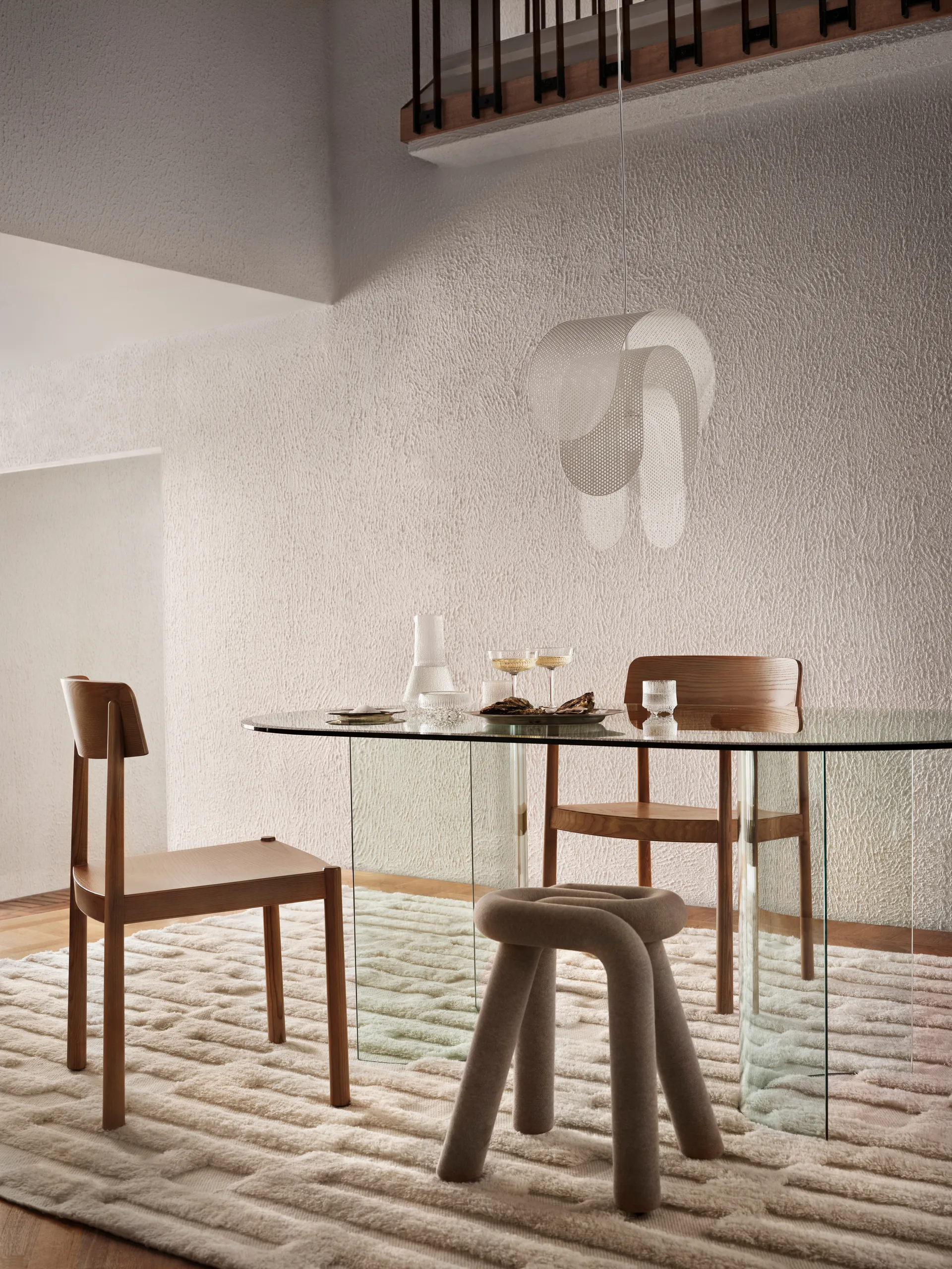 Dywan wełniany Bielke 190x290 cm, Offwhite Tinted