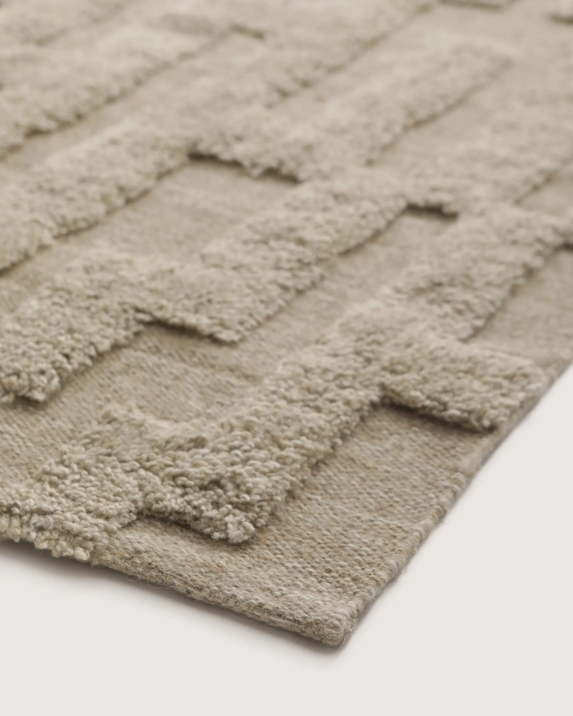 Dywan wełniany Bielke 200x300 cm, Beige-melange Tinted