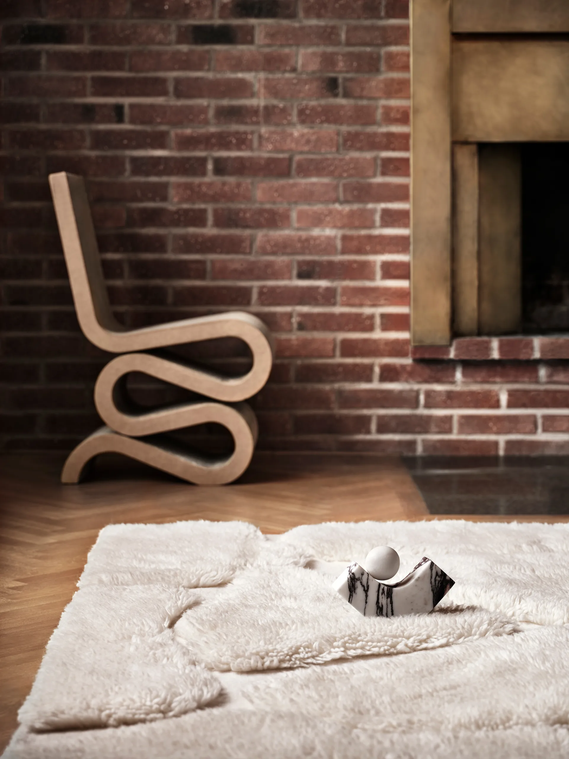 Dywan wełniany Kullin 300x400 cm, Offwhite Tinted