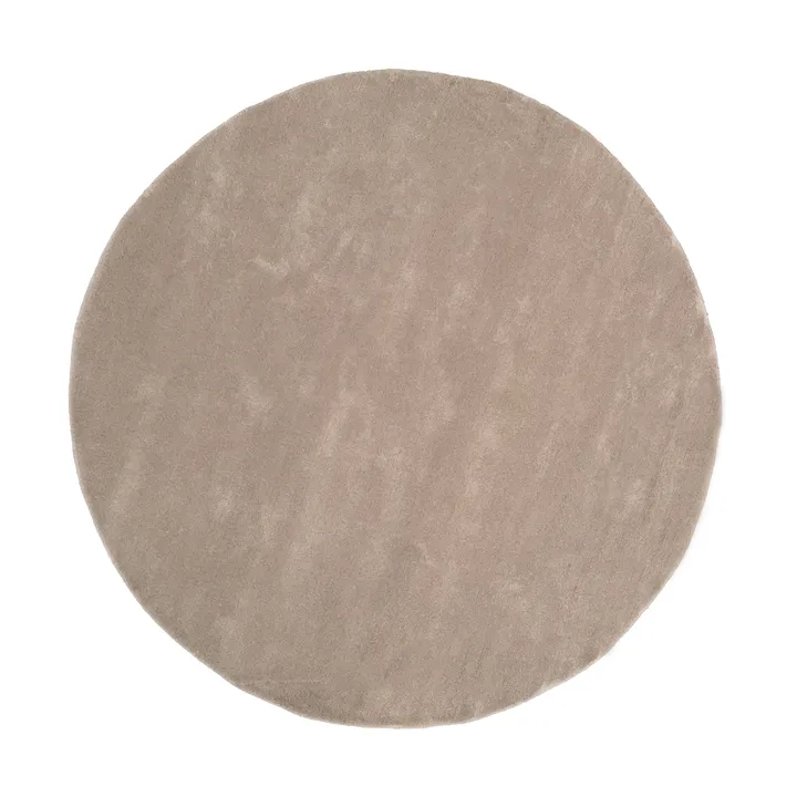 Dywan wełniany Liljehok - Beige, Ø200 cm - Tinted
