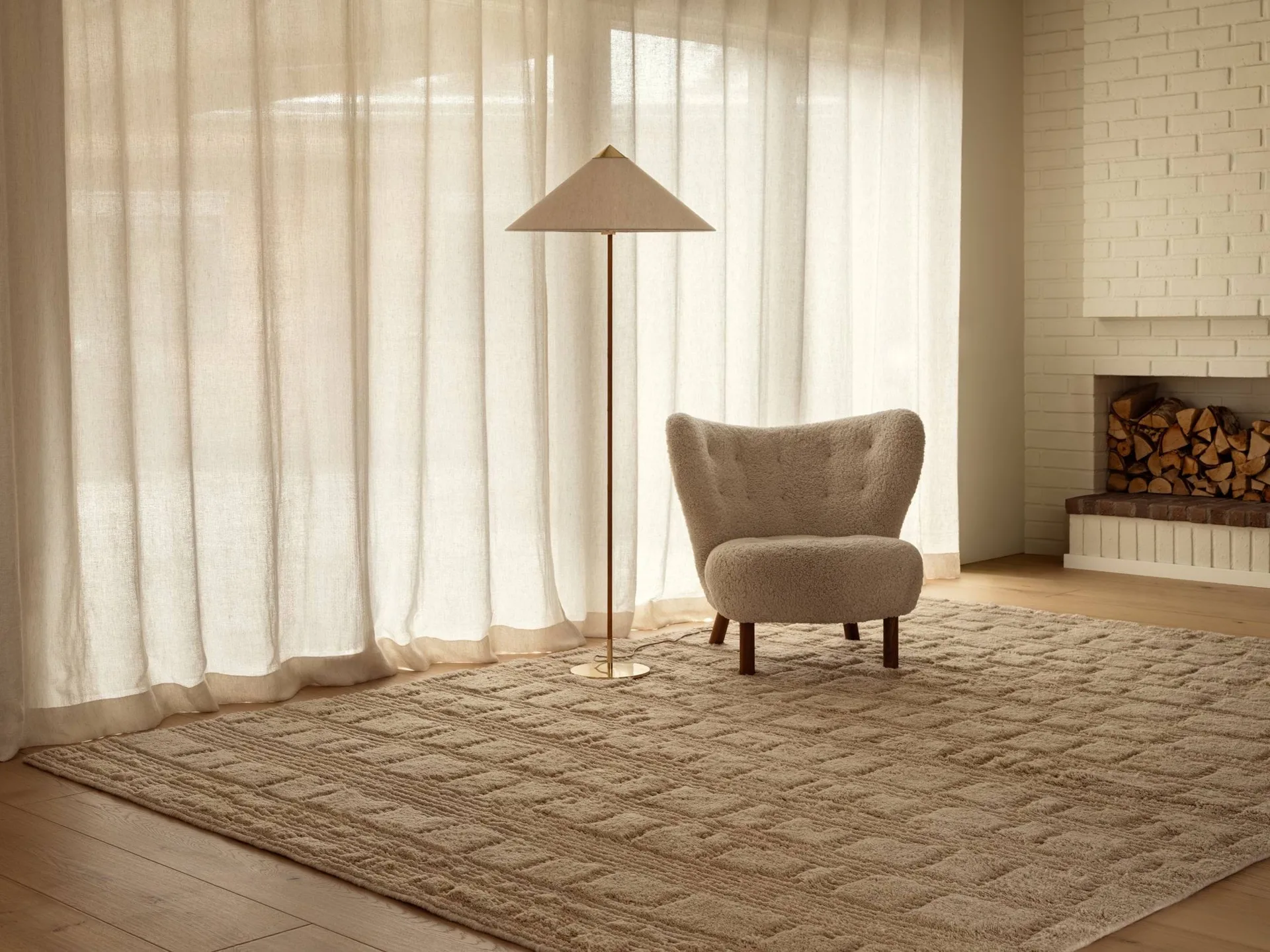 Dywan wełniany Lydahl, Beige, 200x300 cm Tinted