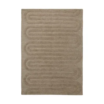 Dywan wełniany Riklund 190x290 cm - Beige-melange - Tinted