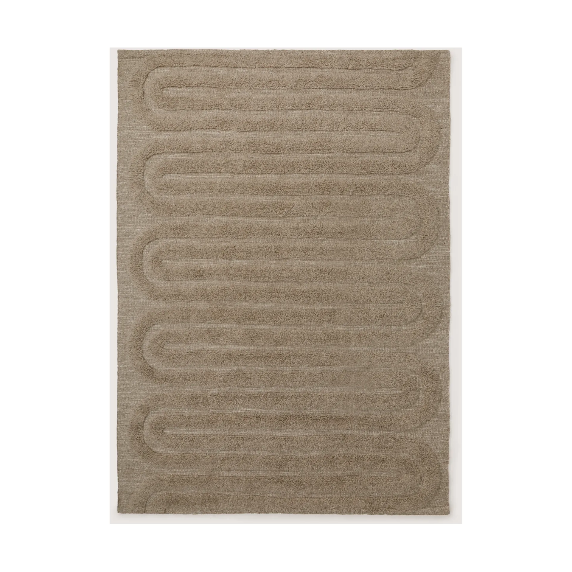 Dywan wełniany Riklund, Beige-melange, 250x350 cm Tinted
