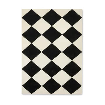 Dywan wełniany Tenman 200x300 cm - Black-white - Tinted