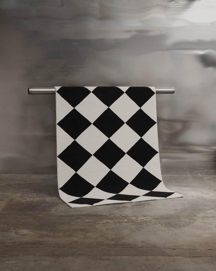 Dywan wełniany Tenman 200x300 cm - Black-white - Tinted