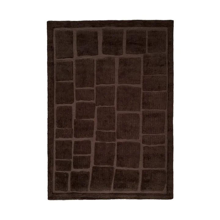 Dywan wełniany Wandel - Brown, 200x300 cm - Tinted