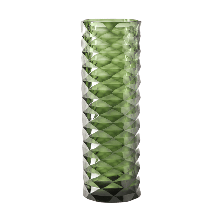 Hoijer wazon Ø10x29 cm - Green - Tinted