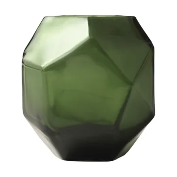 Lampion na świeczkę Bjork Ø9x10 cm - Green - Tinted